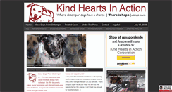 Desktop Screenshot of kindheartsinaction.com